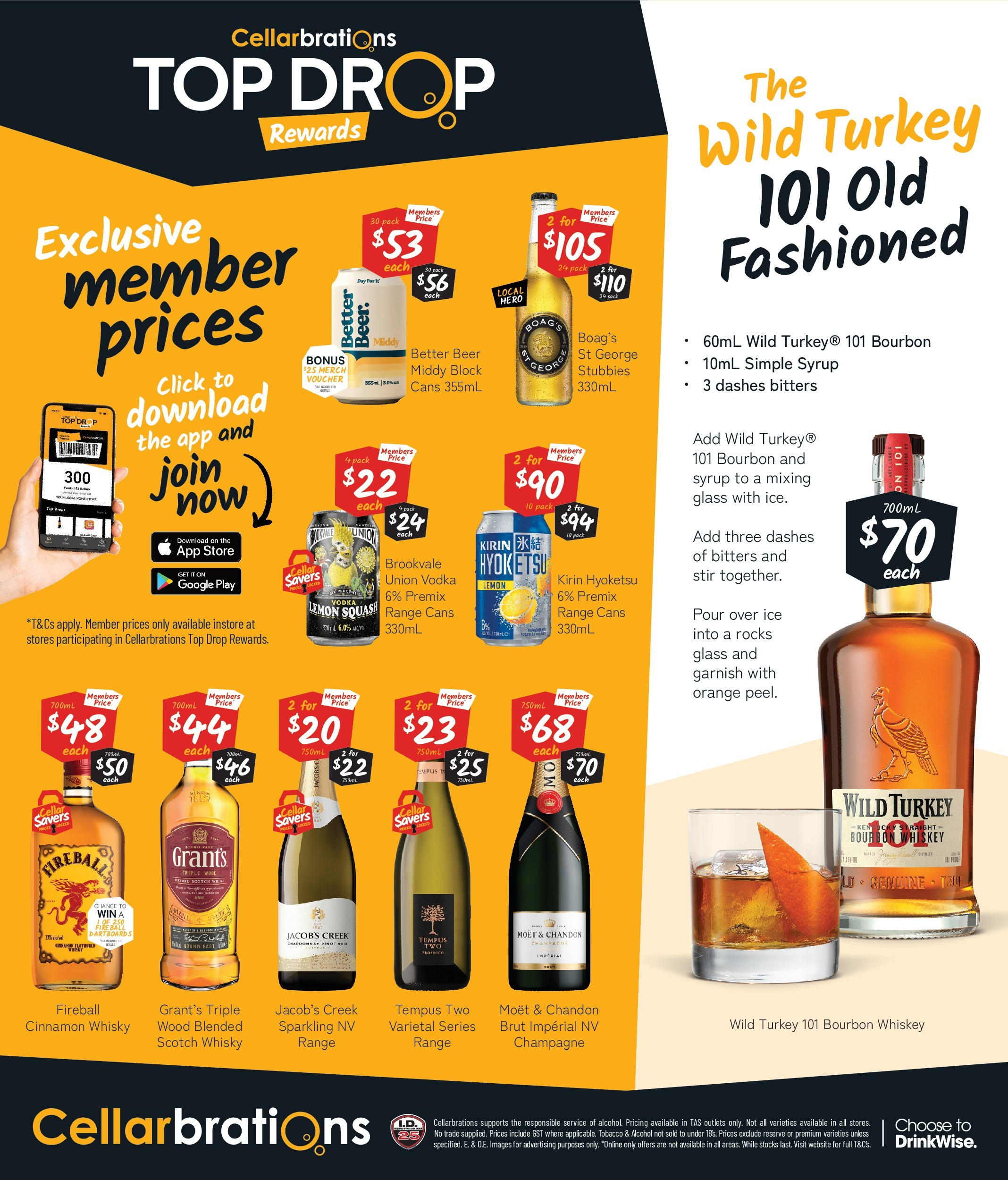 Cellarbrations - Winter Drops that Hit the Spot. Good Shout! - 15/06/2025 > weekly / monthly specials | Page: 8 | Products: Thon au naturel, Bourbon, Wood, Couches culottes pommette