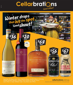 Preview of catalogue Winter Drops that Hit the Spot. Good Shout! from shop Cellarbrations valid 15/06/2025