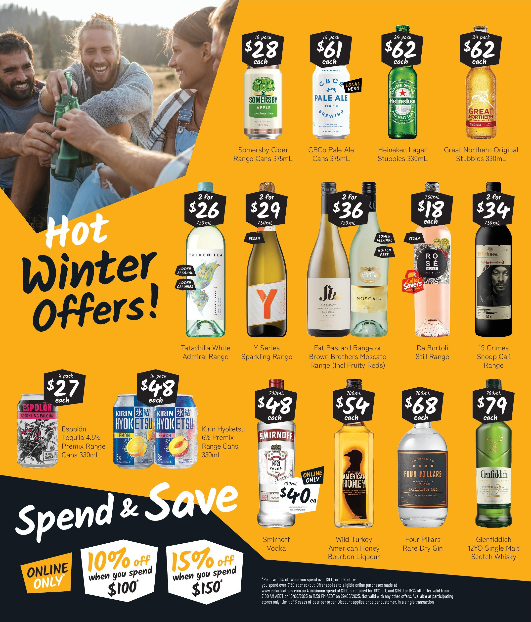 Cellarbrations Catalogue Exmouth, Newman, Paraburdoo  - 15/06/2025 > weekly / monthly specials | Page: 2 | Products: Honey, Gin, Lemon, Peach