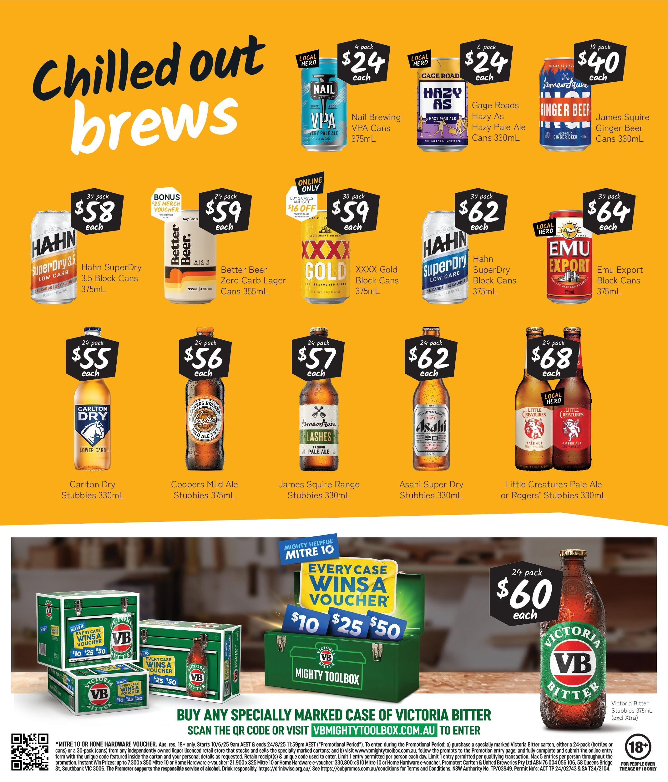 Cellarbrations Catalogue Cottesloe, Perth  - 16/06/2025 > weekly / monthly specials | Page: 3 | Products: Ginger, Beer, Case