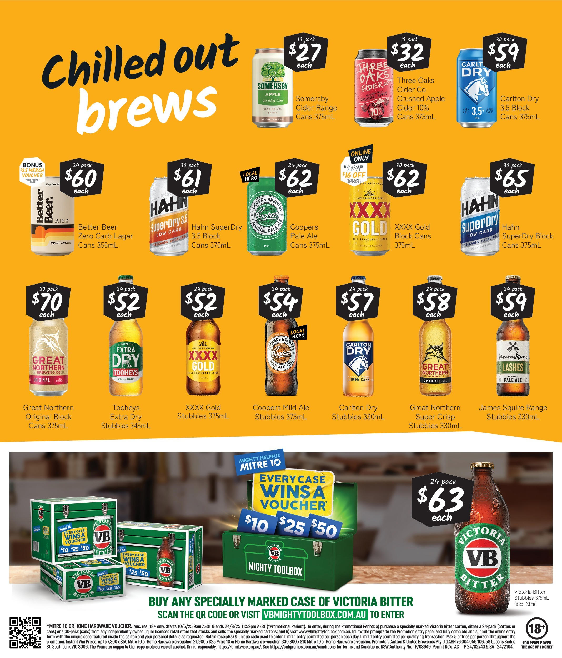Cellarbrations Catalogue Andamooka, Coober Pedy  - 16/06/2025 > weekly / monthly specials | Page: 3 | Products: Beer, Case, Couette imprimée