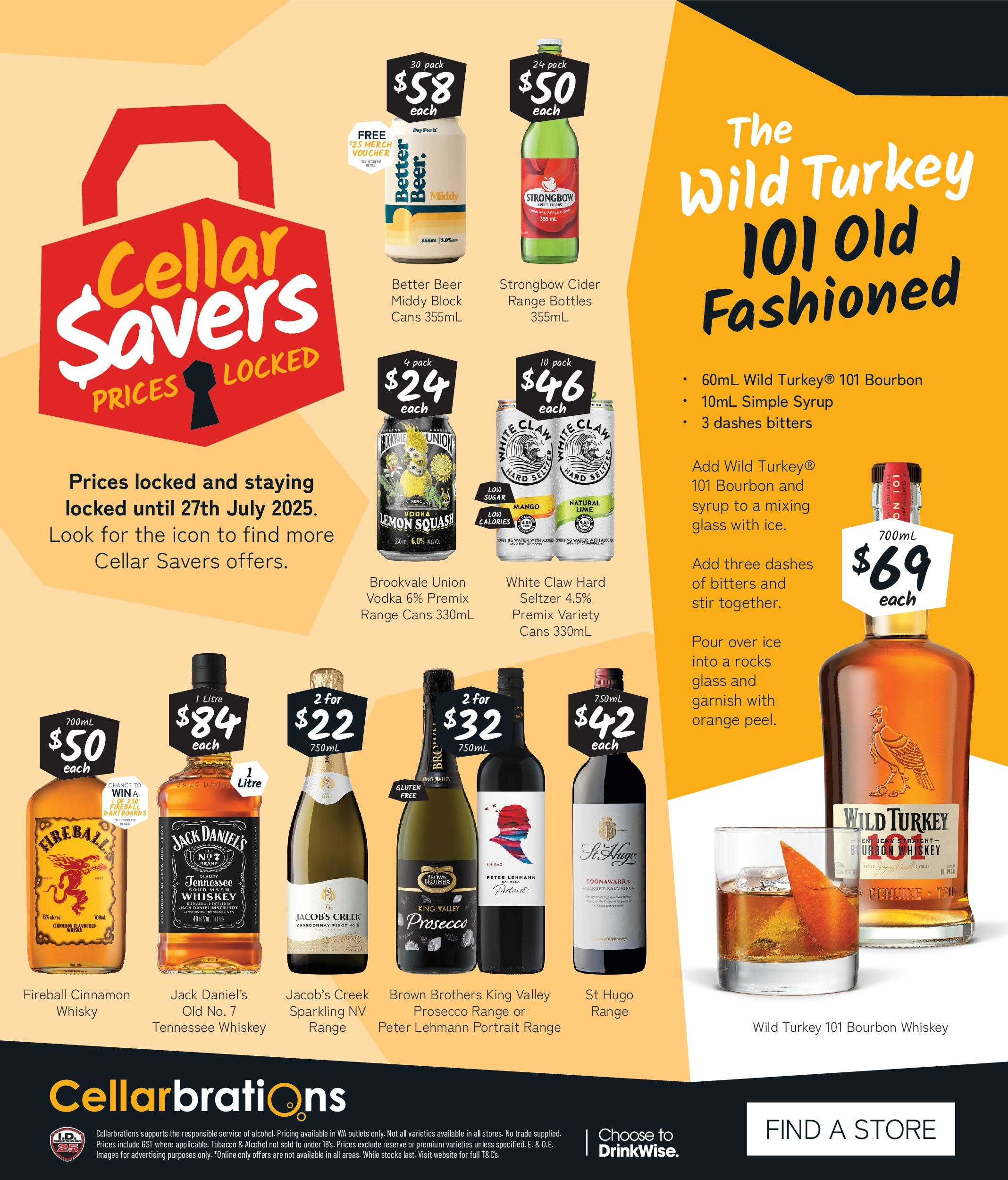 Cellarbrations Catalogue Cottesloe, Perth  - 16/06/2025 > weekly / monthly specials | Page: 8 | Products: Housse mobilier de jardin, Vodka, Mango, Scotch whisky label 5