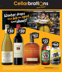Preview of catalogue Winter Drops that Hit the Spot. Good Shout! from shop Cellarbrations valid 15/06/2025