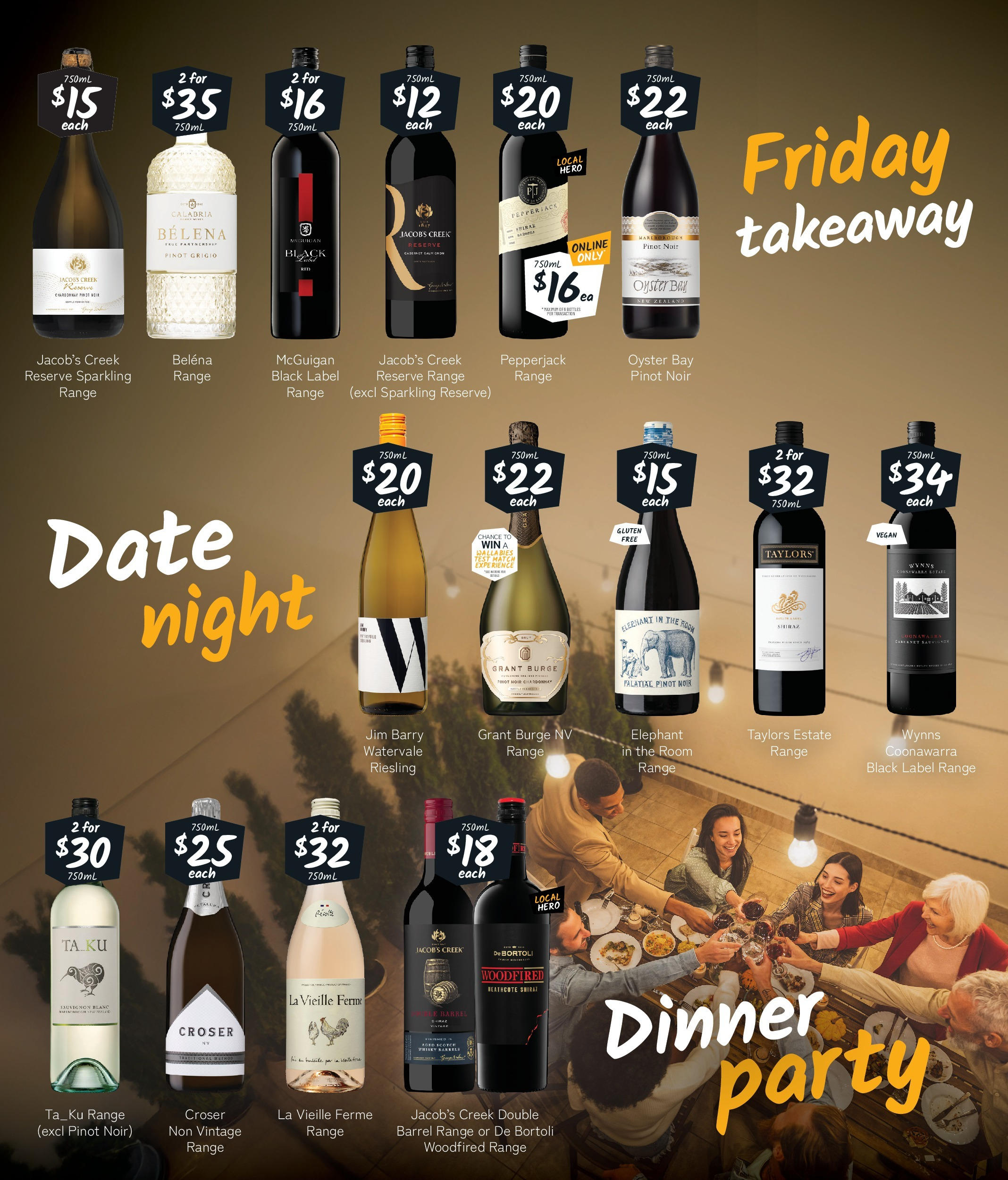 Cellarbrations - Winter Drops that Hit the Spot. Good Shout! - 15/06/2025 > weekly / monthly specials | Page: 5 | Products: Date
