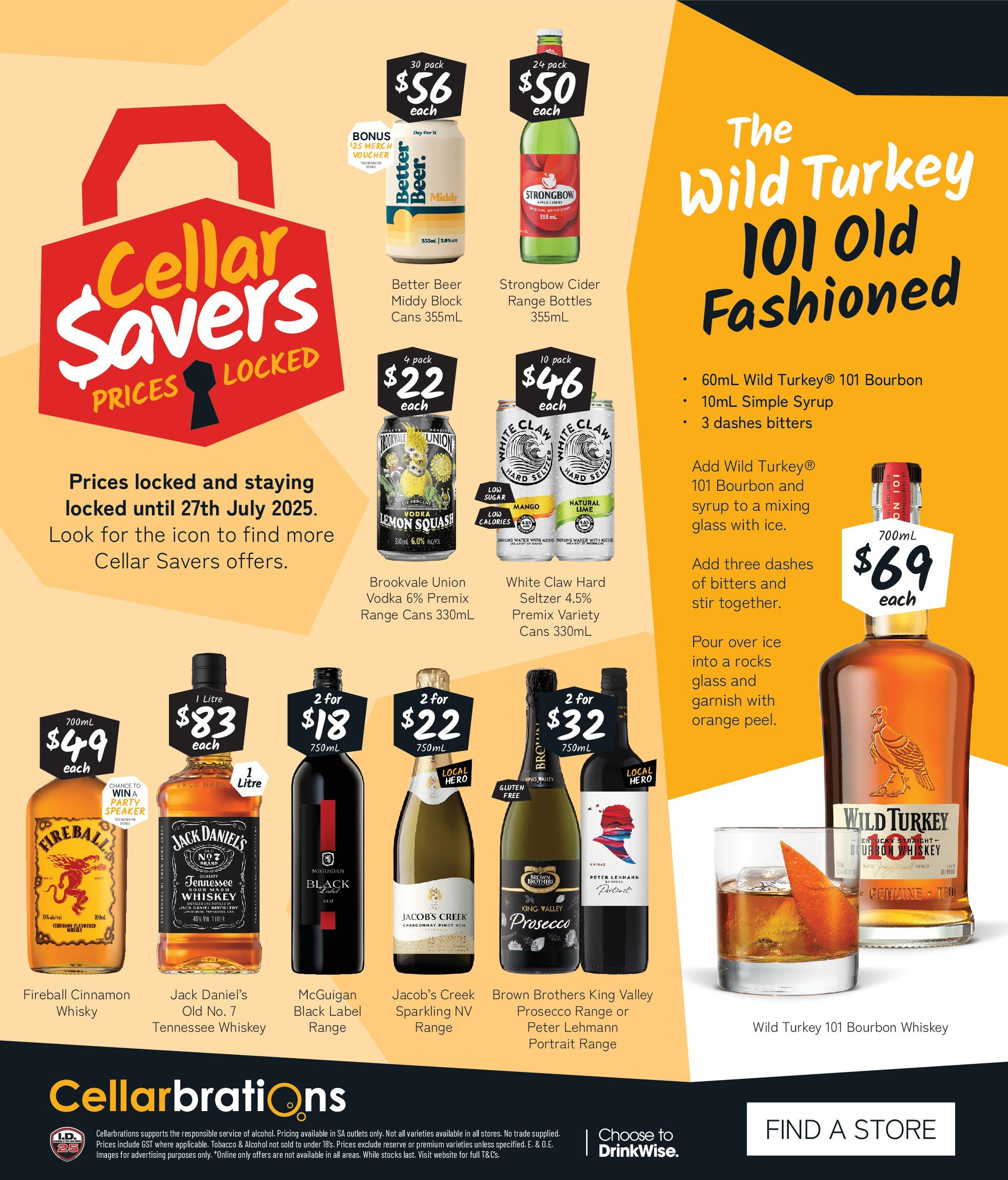 Cellarbrations Catalogue Gawler East, Wallaroo, Aldgate  - 16/06/2025 > weekly / monthly specials | Page: 8 | Products: Housse mobilier de jardin, Paddle crane, Vodka, Squash