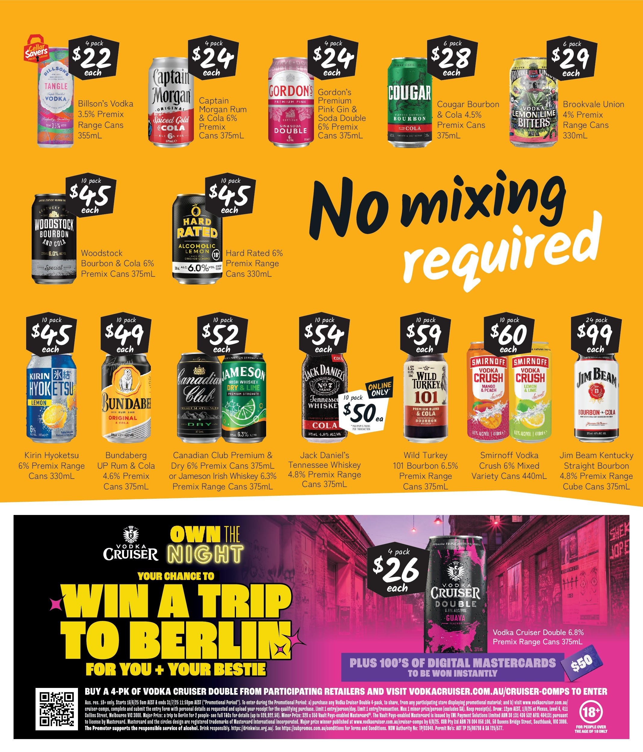 Cellarbrations - Winter Drops that Hit the Spot. Good Shout! - 15/06/2025 > weekly / monthly specials | Page: 7 | Products: Bourbon, Gin, Capsules de Café Royal, Burrata di puglia
