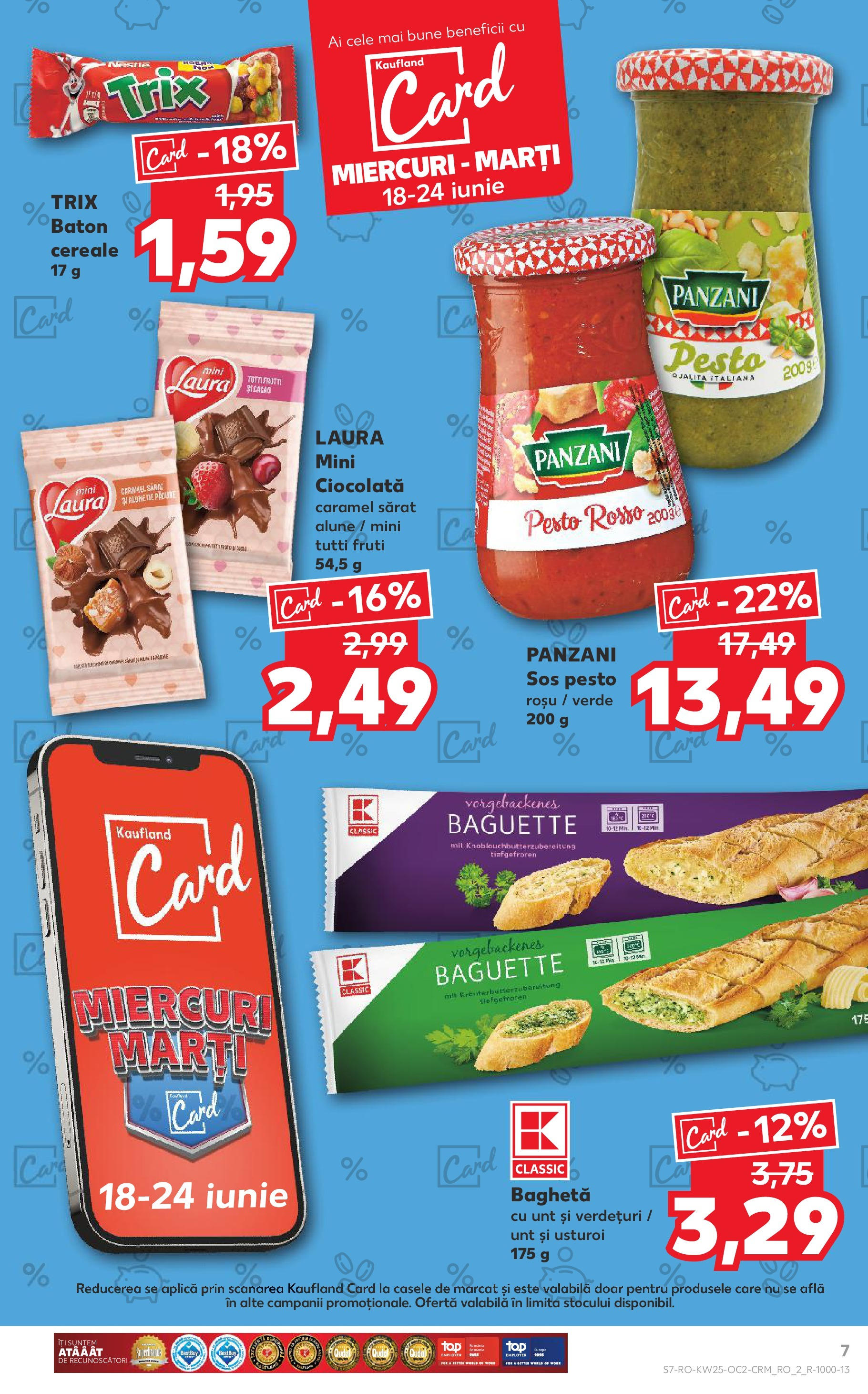 Catalog Kaufland - Bucureşti 18.06.2025 || Revista si Oferte | Pagină: 7 | Produse: Alune, Unt, Ciocolată, Sos Catalog Kaufland - Bucureşti 18.06.2025 - Revista si Oferta | Pagină: 7 | Produse: Alune, Unt, Ciocolată, Sos