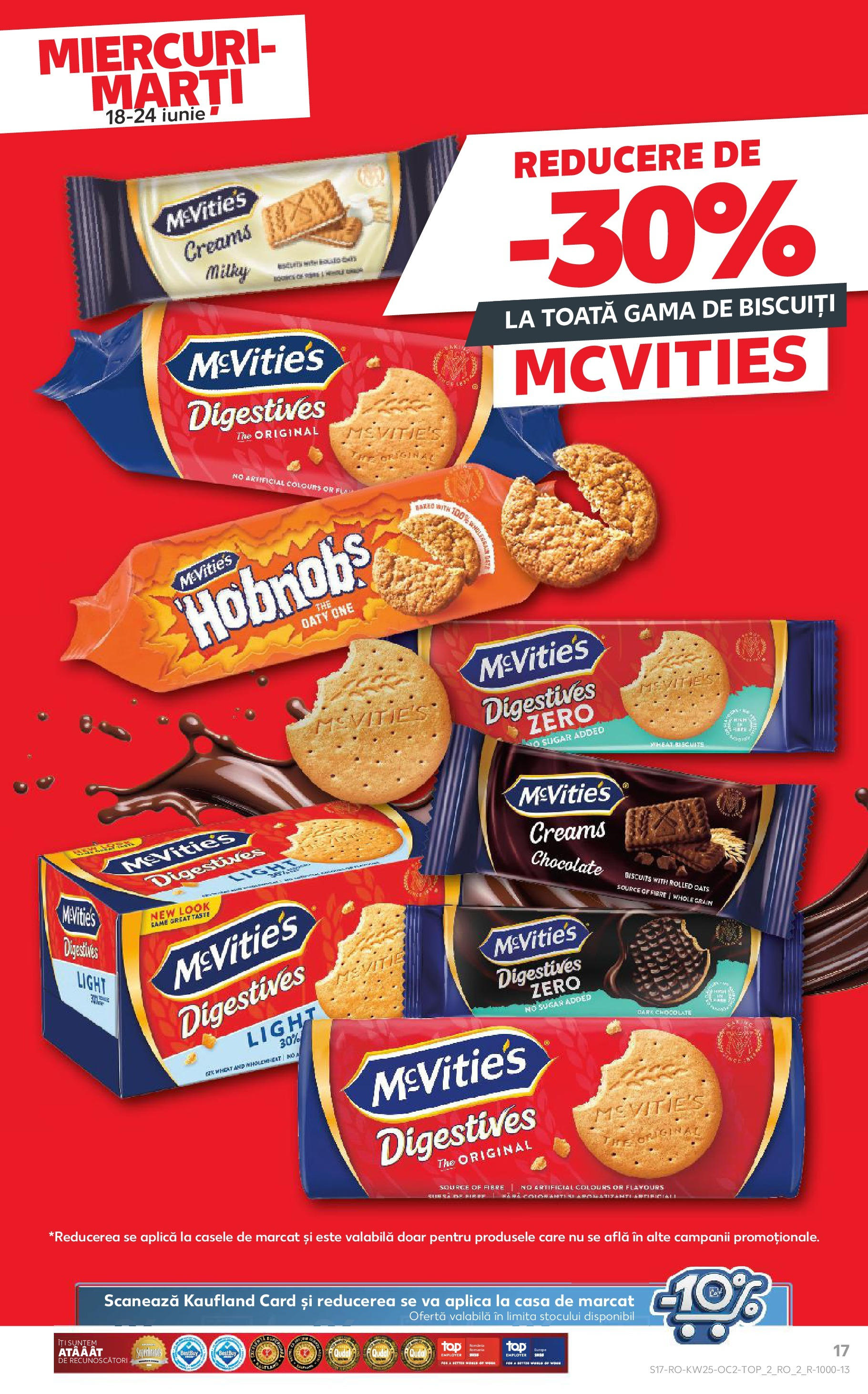 Catalog Kaufland - Bucureşti 18.06.2025 || Revista si Oferte | Pagină: 17 | Produse: Biscuiți Catalog Kaufland - Bucureşti 18.06.2025 - Revista si Oferta | Pagină: 17 | Produse: Biscuiți