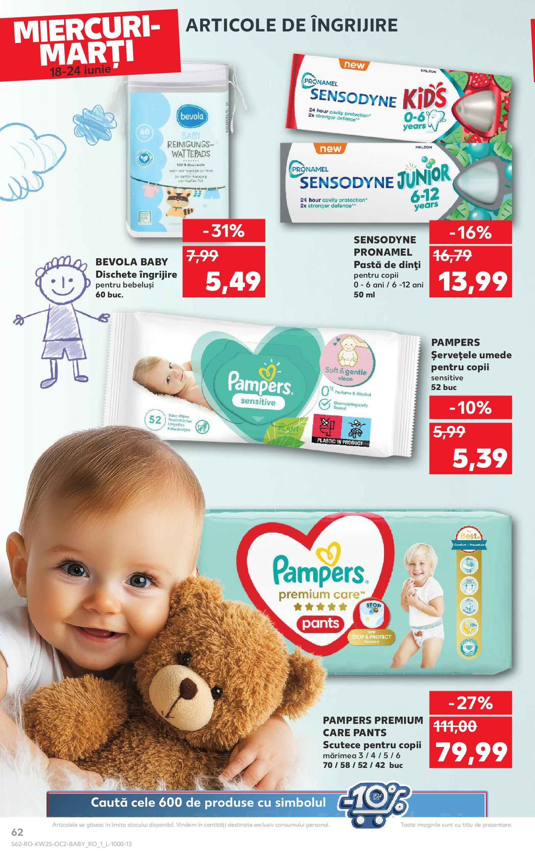 Catalog Kaufland - Bucureşti 18.06.2025 || Revista si Oferte | Pagină: 62 | Produse: Pomelo, Pirinç gevreği, Șervețele umede, Scutece Catalog Kaufland - Bucureşti 18.06.2025 - Revista si Oferta | Pagină: 62 | Produse: Pomelo, Pirinç gevreği, Șervețele umede, Scutece