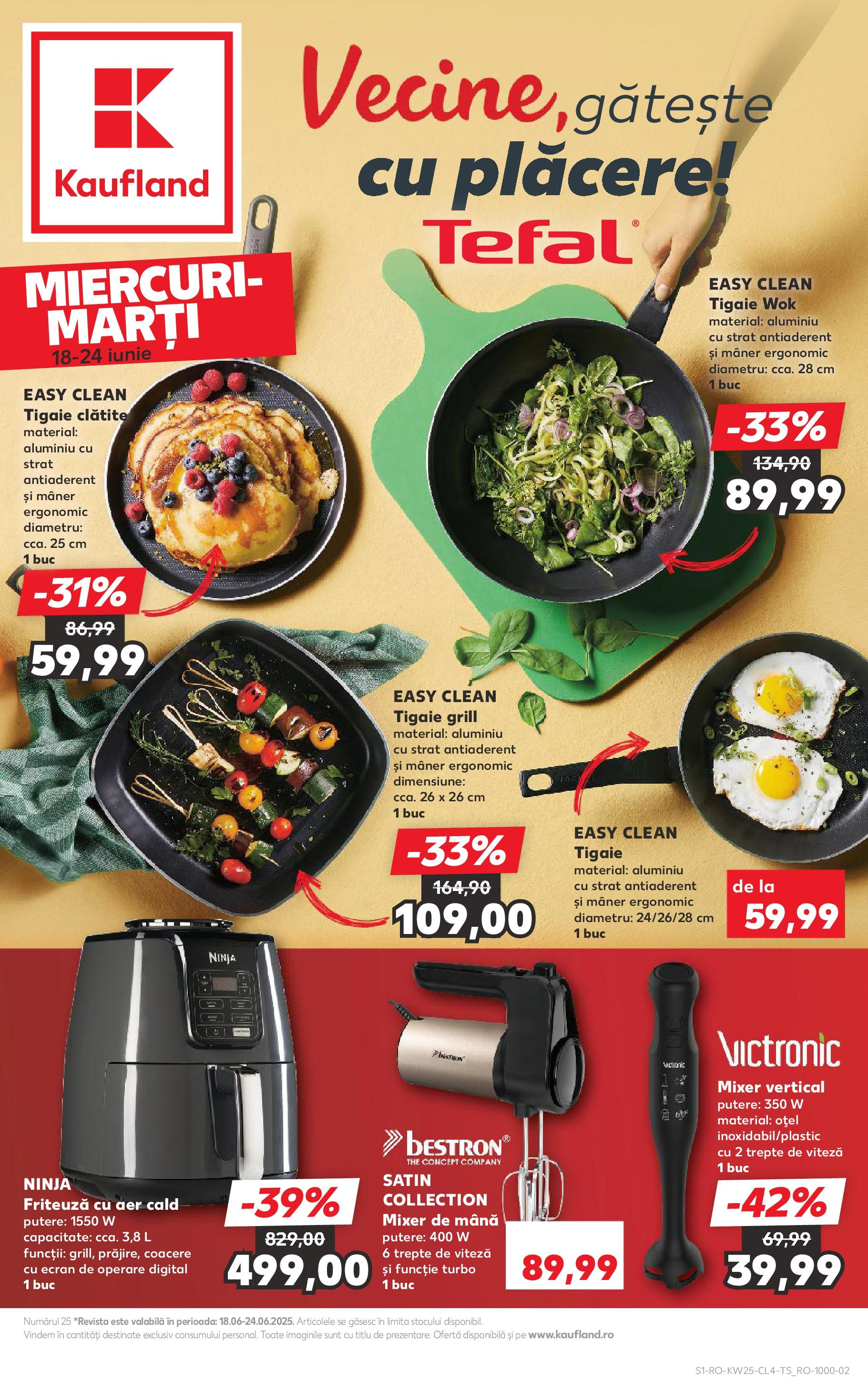 Kaufland - Catalog Kaufland până în data de 24.06.2025 17.06.2025 - Revista si Oferta | Pagină: 1 | Produse: Pomelo, Tigaie, Friteuză, Mâner
