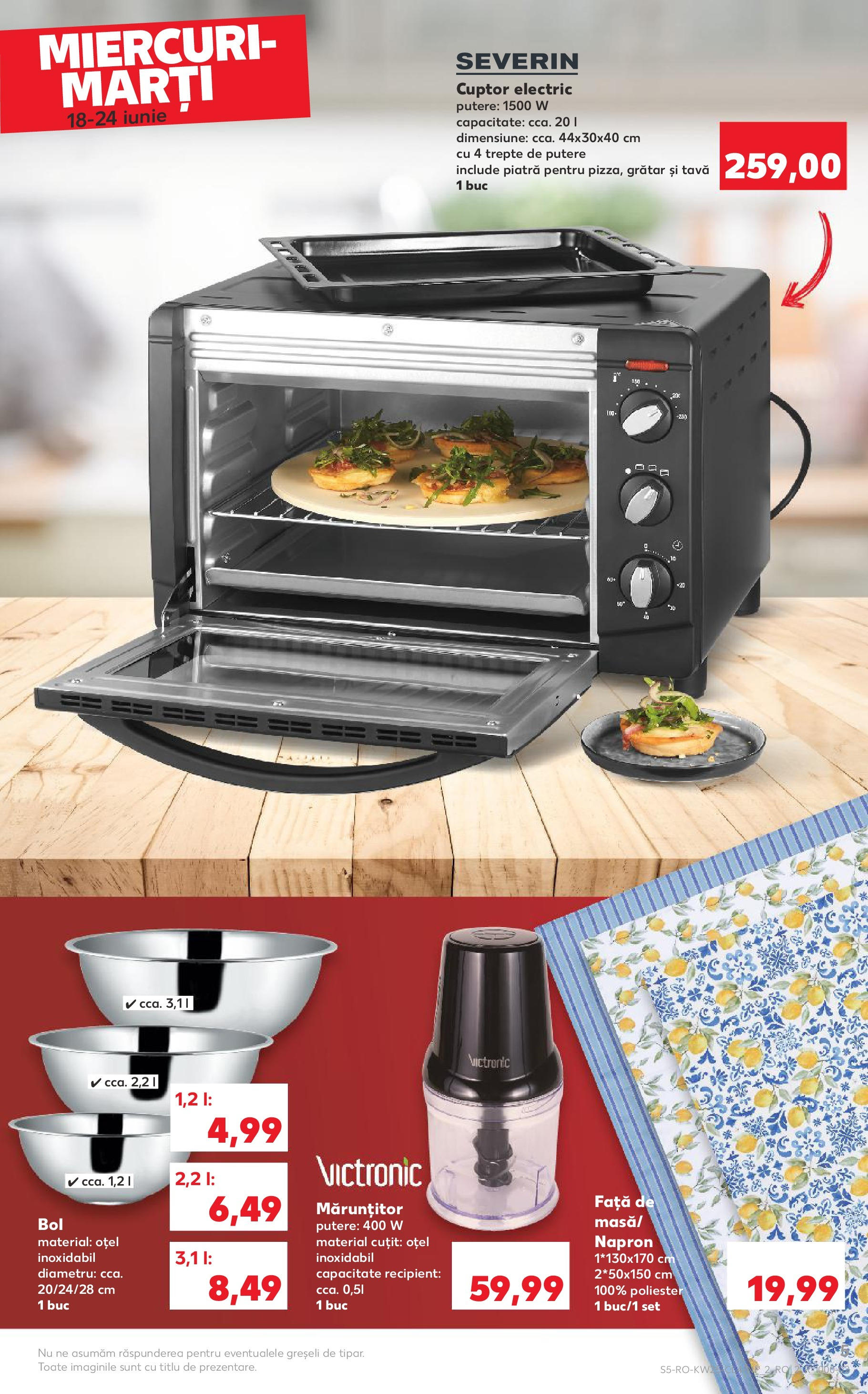 Kaufland - Catalog Kaufland până în data de 24.06.2025 17.06.2025 - Revista si Oferta | Pagină: 5 | Produse: Cuptor, Grătar, Cuțit