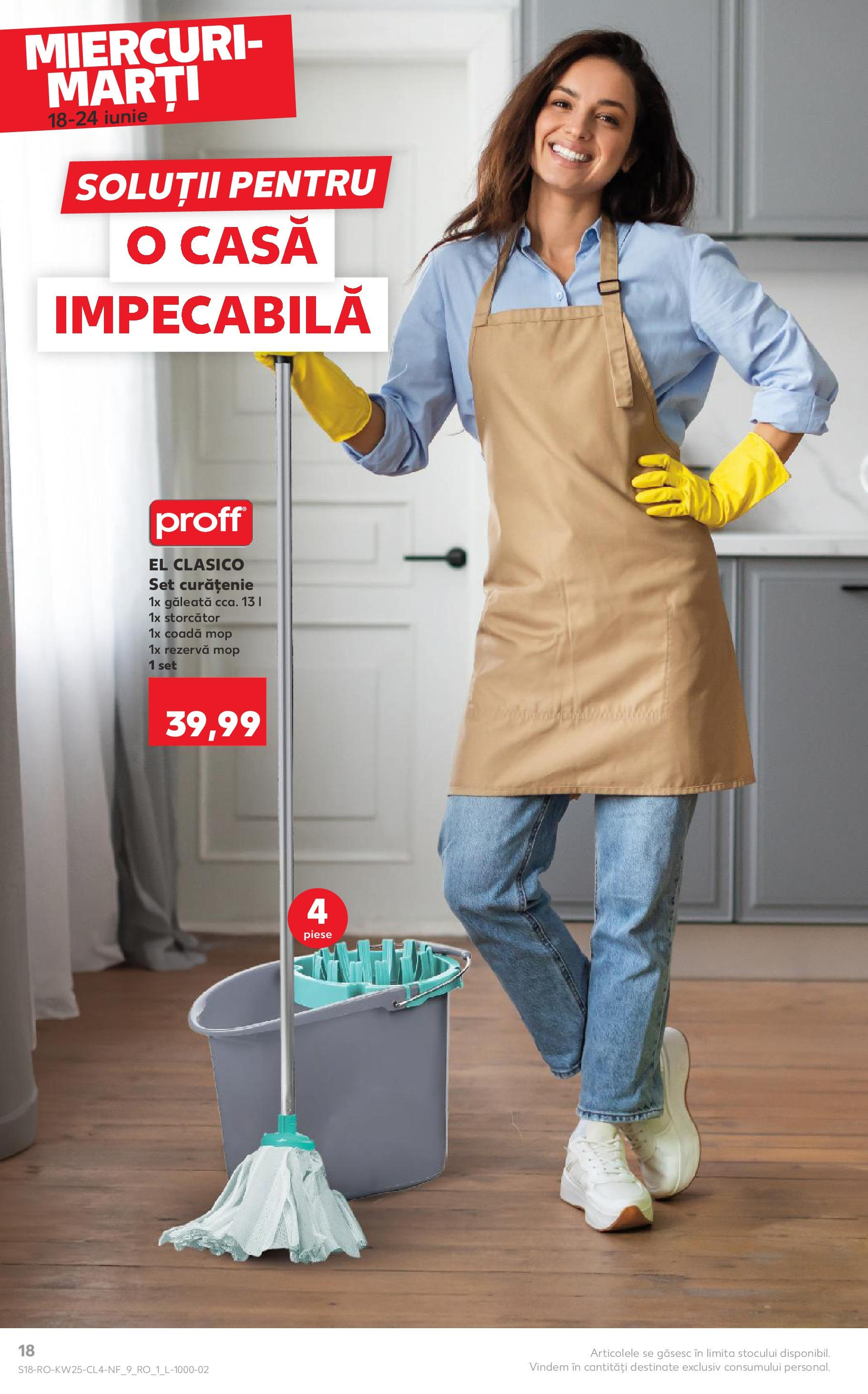 Kaufland - Catalog Kaufland până în data de 24.06.2025 17.06.2025 - Revista si Oferta | Pagină: 18 | Produse: Storcător, Mop