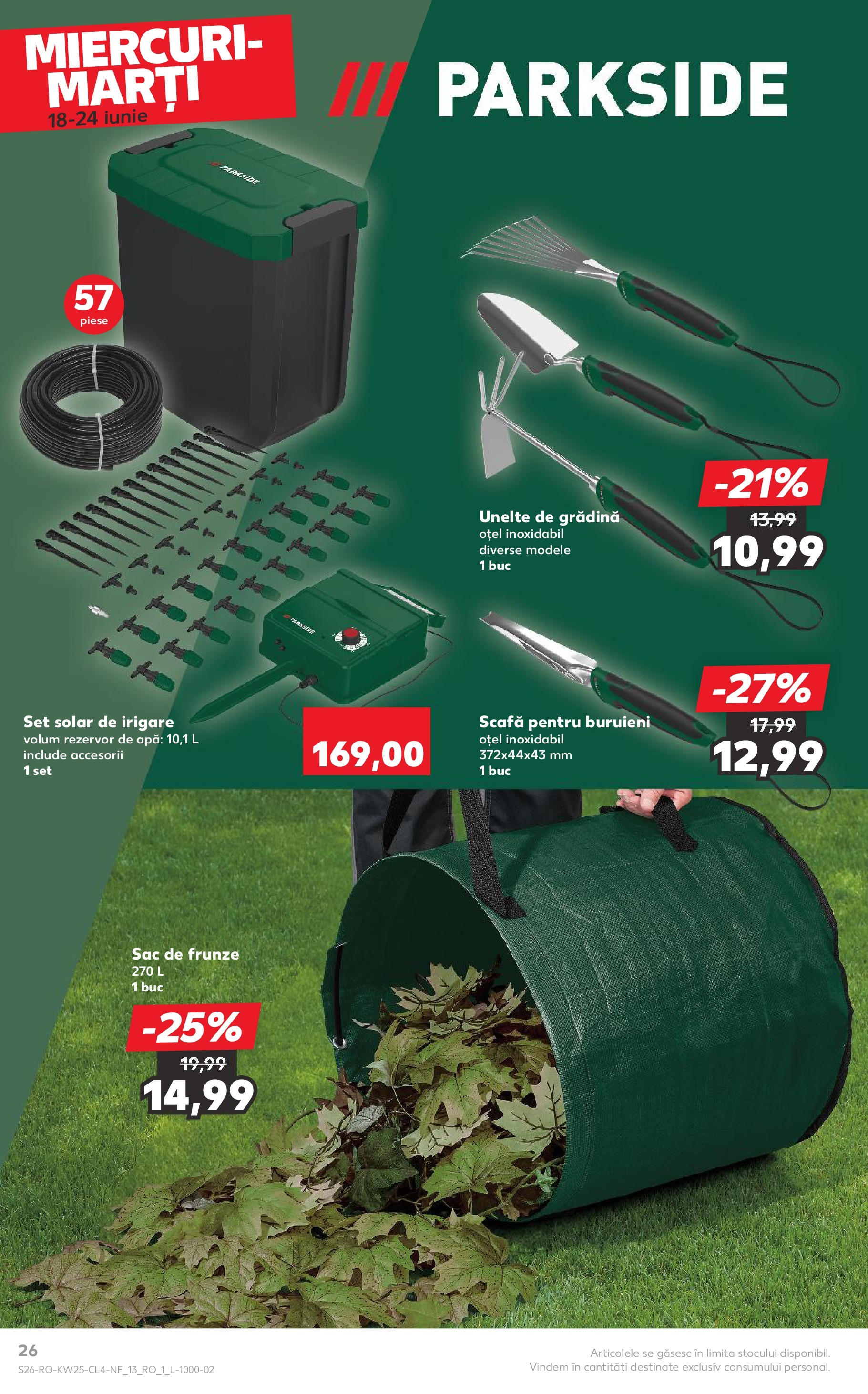 Kaufland - Catalog Kaufland până în data de 24.06.2025 17.06.2025 - Revista si Oferta | Pagină: 26 | Produse: Apă