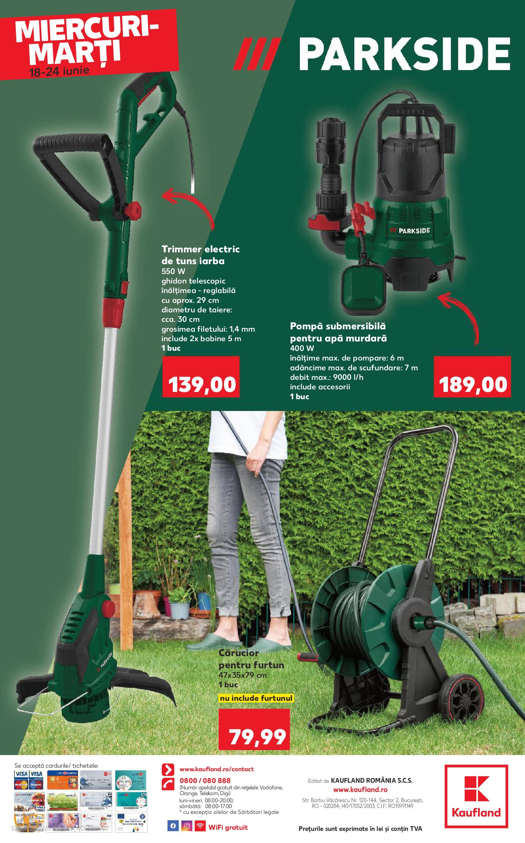 Kaufland - Catalog Kaufland până în data de 24.06.2025 17.06.2025 - Revista si Oferta | Pagină: 32 | Produse: Trimmer, Apă