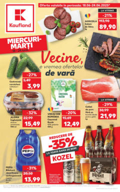 Catalog Kaufland - Sibiu – previzualizare al pliantului de la Kaufland valabil de la 18.06.2025