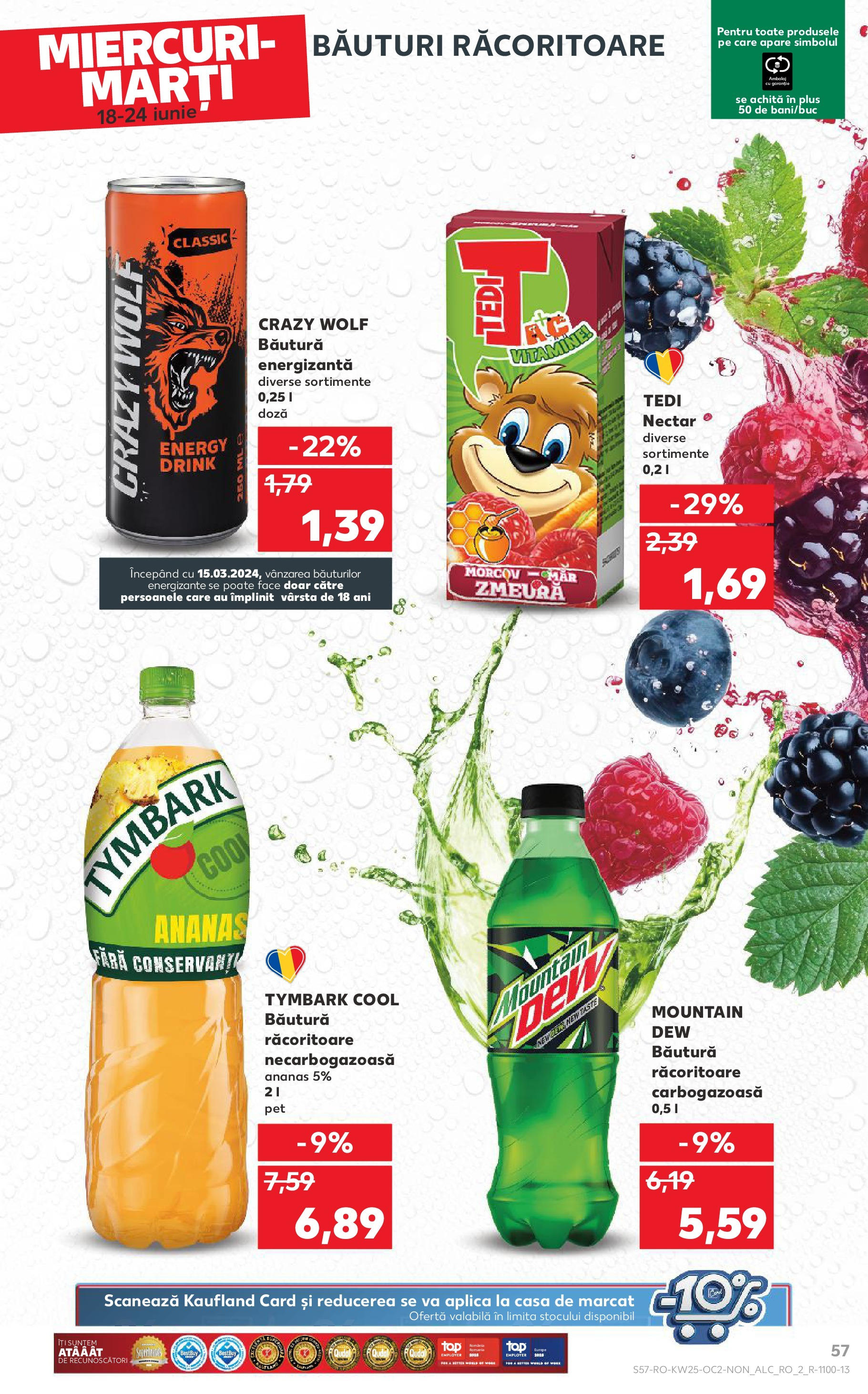 Catalog Kaufland - Râmnicu Vâlcea 18.06.2025 || Revista si Oferte | Pagină: 57 | Produse: Zmeură, Matériel de Street Workout, Ananas Catalog Kaufland - Râmnicu Vâlcea 18.06.2025 - Revista si Oferta | Pagină: 57 | Produse: Zmeură, Matériel de Street Workout, Ananas