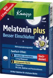 Kneipp Melatonin Plus Tabletten 30 St