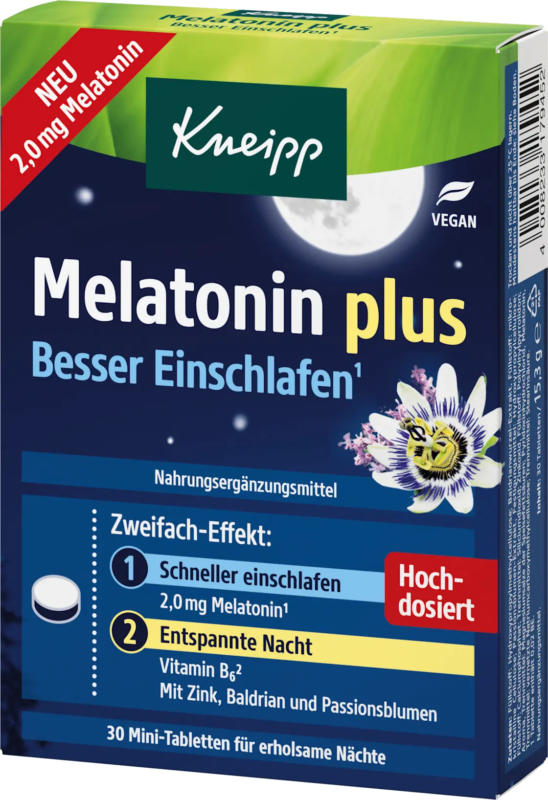 Kneipp Melatonin Plus Tabletten 30 St
