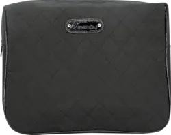 Vito & Joe Kulturbeutel schwarz glänzend