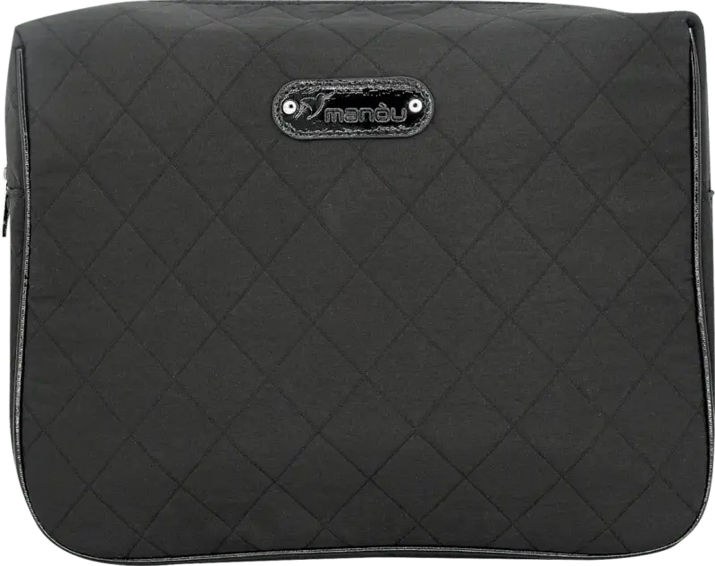 Vito & Joe Kulturbeutel schwarz glänzend