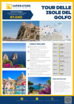 Imperatore Viaggi 2025 Tour delle isole del golfo - al 21.06.2025
