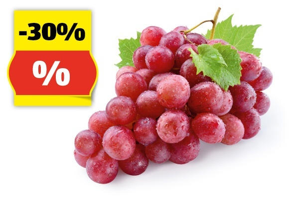 HOFER MARKTPLATZ Premium Trauben Kernlos rot