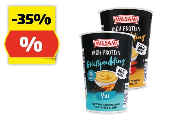 MILSANI High Protein Grießpudding, 500 g