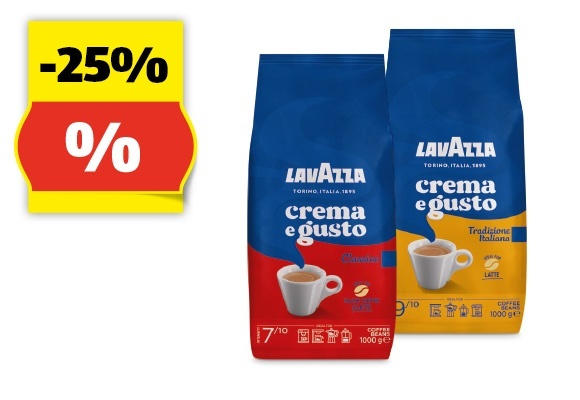 LAVAZZA Crema e gusto, 1 kg