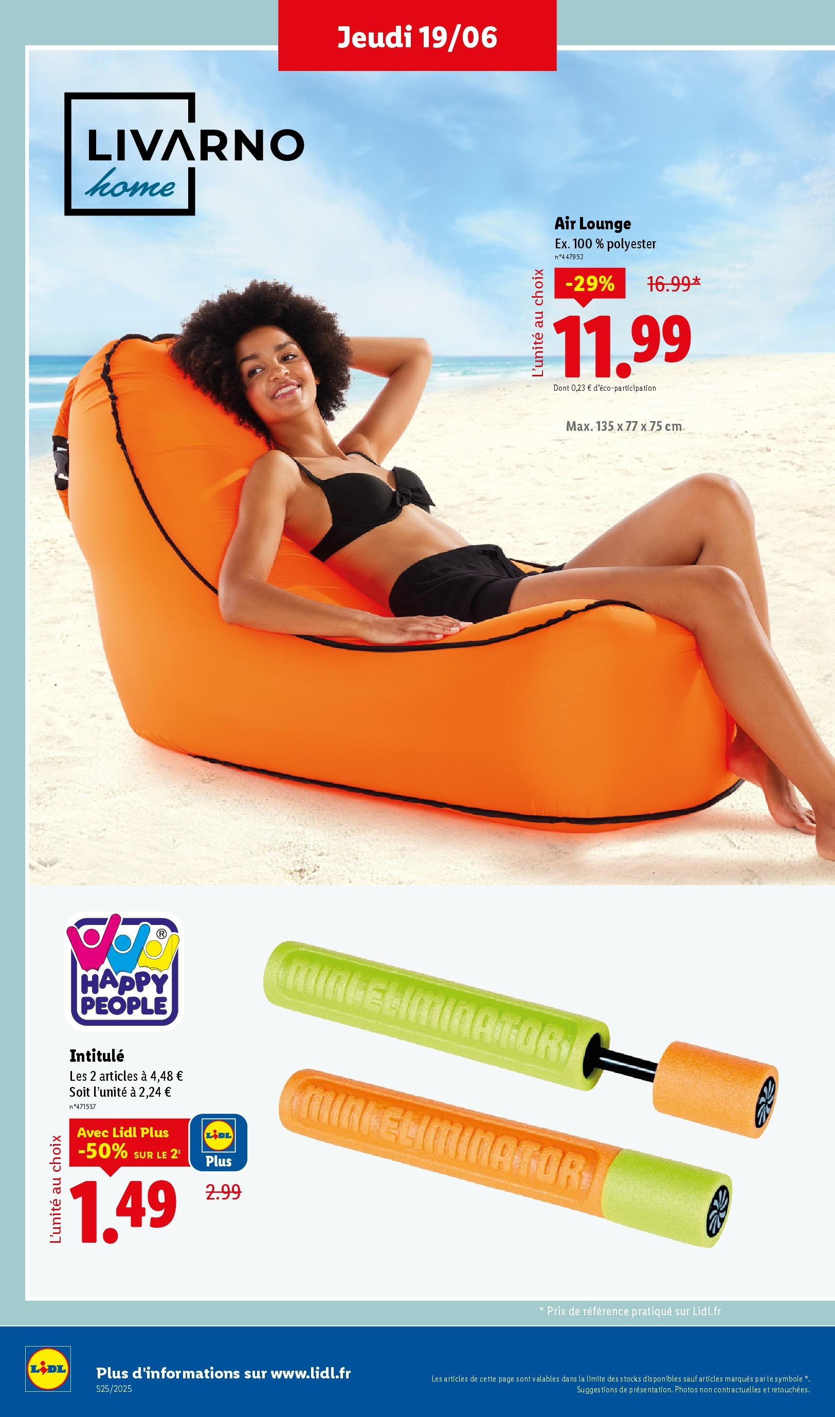 Catalogue LIDL du 18/06/2025 | Promo prospectus en ligne | Page: 34 Catalogue LIDL du 18/06/2025 | Promo prospectus en ligne | Page: 34