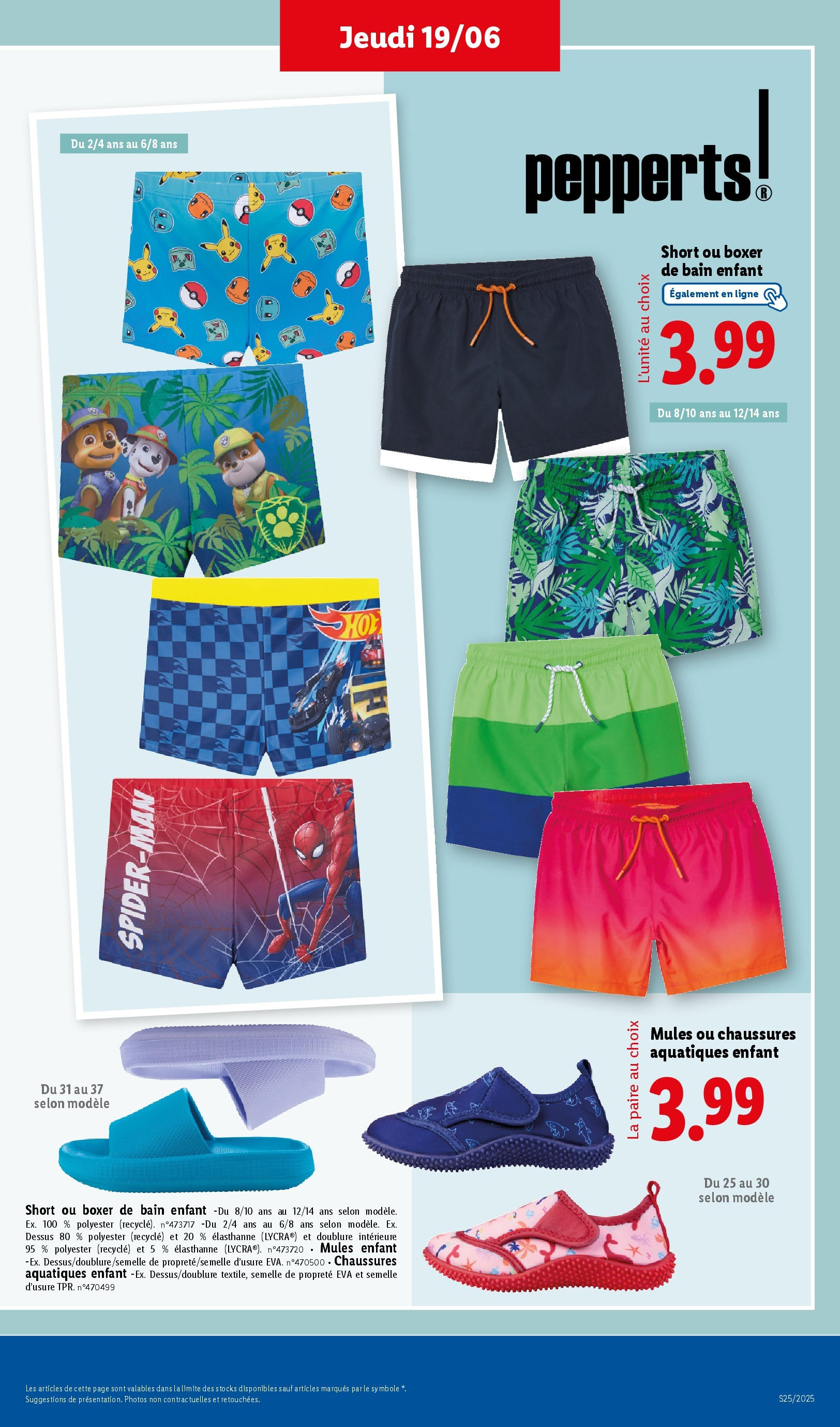 Catalogue LIDL du 18/06/2025 | Promo prospectus en ligne | Page: 39 Catalogue LIDL du 18/06/2025 | Promo prospectus en ligne | Page: 39