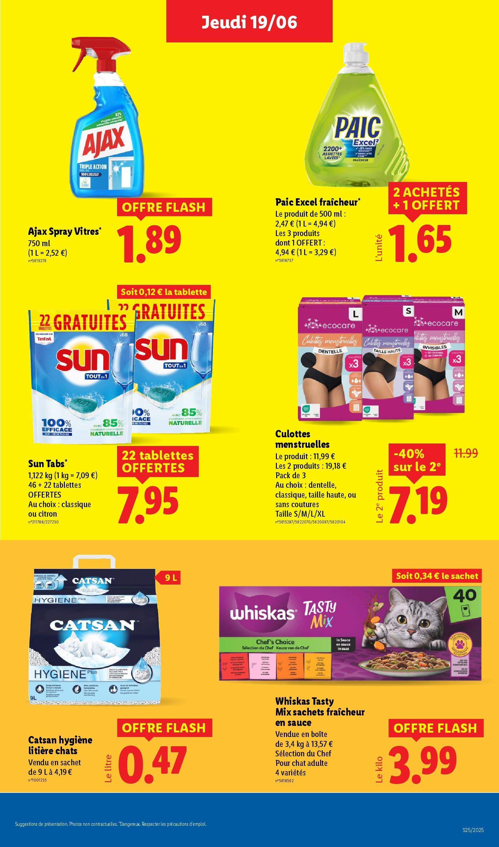 Catalogue LIDL du 18/06/2025 | Promo prospectus en ligne | Page: 15 | Produits: Tablette, Citron, Culottes menstruelles, Tefal Catalogue LIDL du 18/06/2025 | Promo prospectus en ligne | Page: 15 | Produits: Tablette, Citron, Culottes menstruelles, Tefal