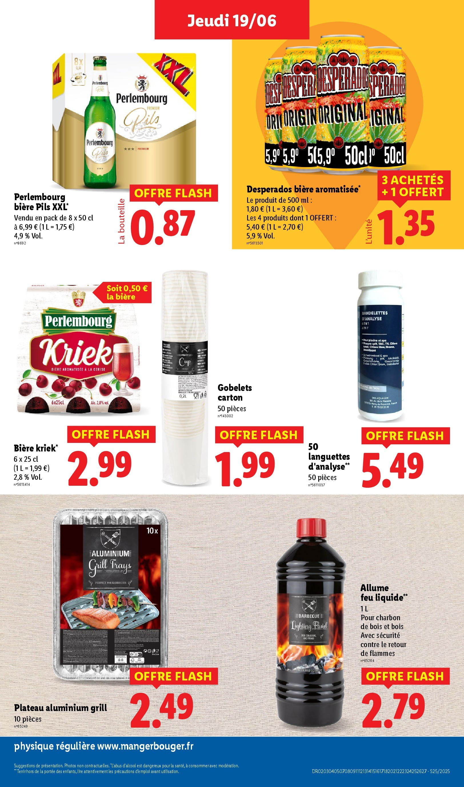 Catalogue LIDL du 18/06/2025 | Promo prospectus en ligne | Page: 25 | Produits: Charbon De Bois, Barbecue, Plateau, Grill Catalogue LIDL du 18/06/2025 | Promo prospectus en ligne | Page: 25 | Produits: Charbon De Bois, Barbecue, Plateau, Grill