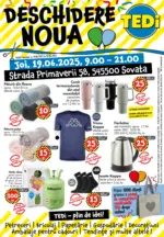 TEDi Catalog TEDi până în data de 21.06.2025 - până la 21-06-25