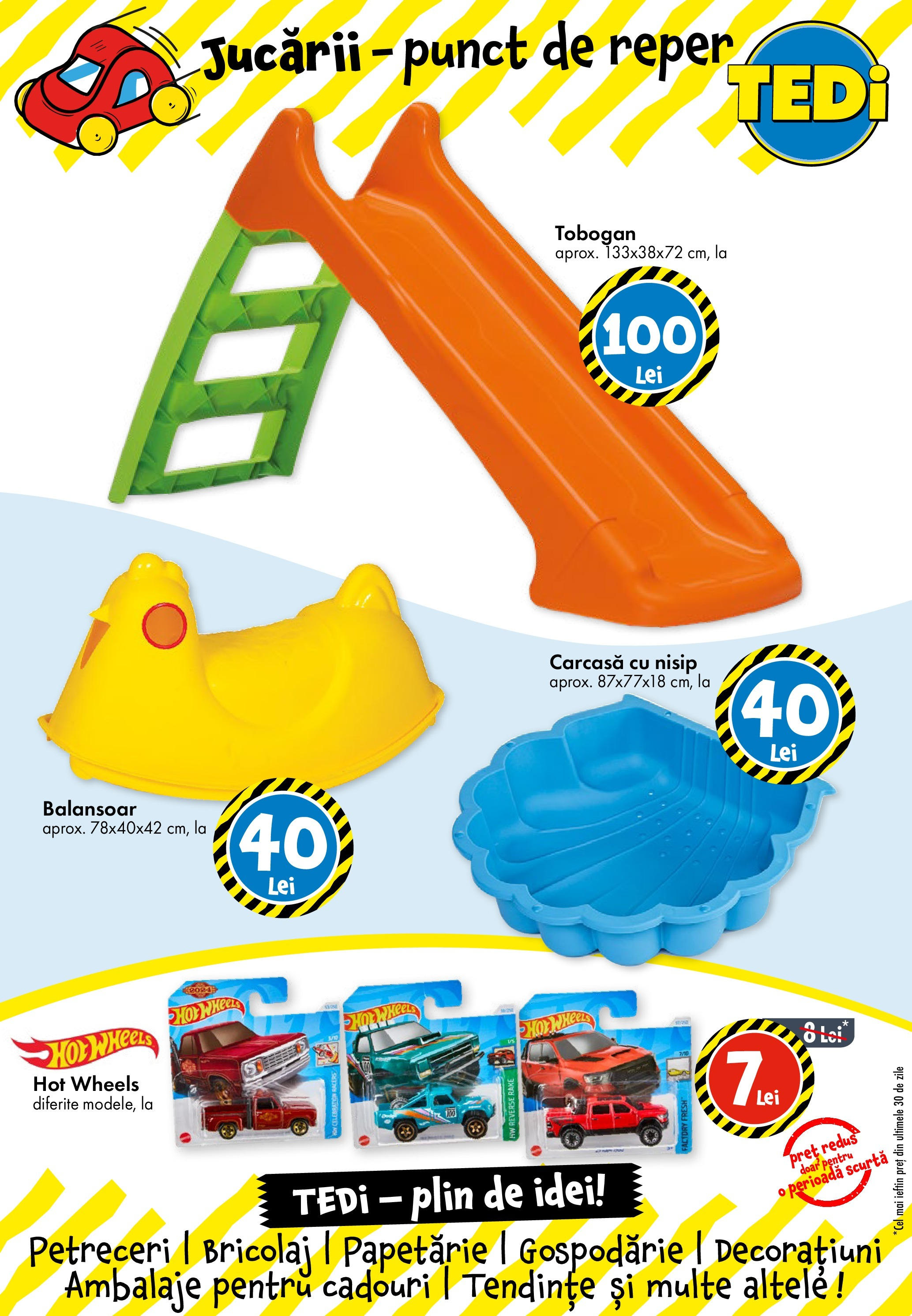 TEDi - Catalog TEDi până în data de 21.06.2025 - Oferta 14.06.2025 - 21.06.2025 | Pagină: 3 | Produse: Carcasă, Balansoar