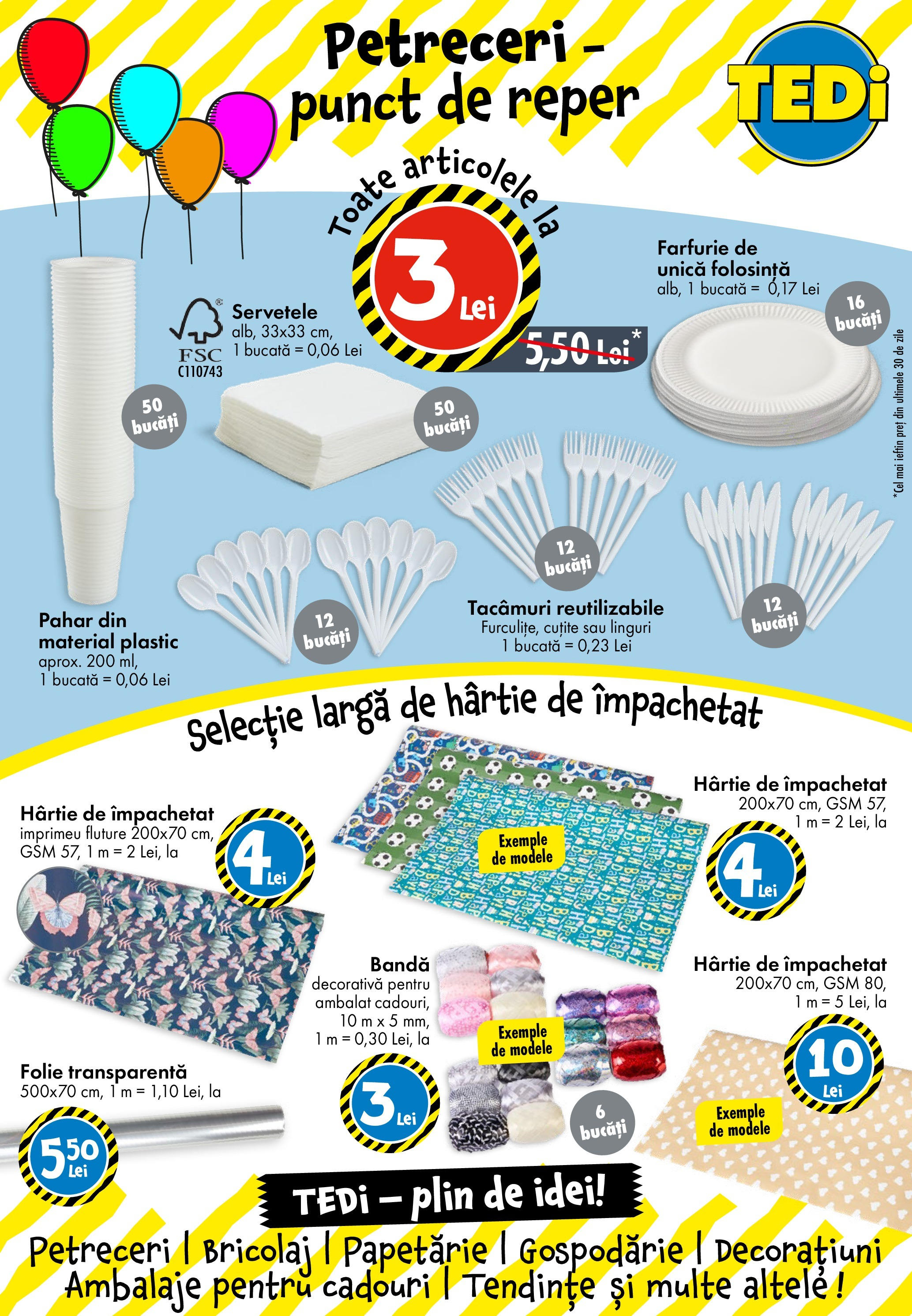TEDi - Catalog TEDi până în data de 21.06.2025 - Oferta 14.06.2025 - 21.06.2025 | Pagină: 5 | Produse: Linguri, Farfurie