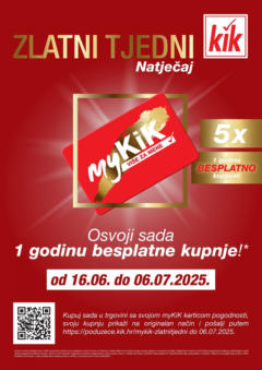 Kik - KiK katalog do 06.07.2025 - Pregled kataloga iz trgovine Kik, vrijedi od 15.06.2025