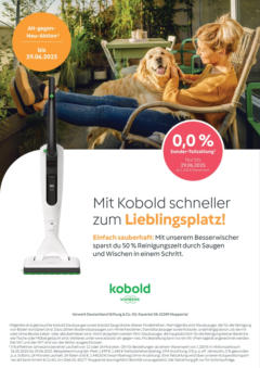 Entdecke - Vorwerk: Mit Kobold schneller zum Lieblingsplatz! gültig ab dem 17.06.2025