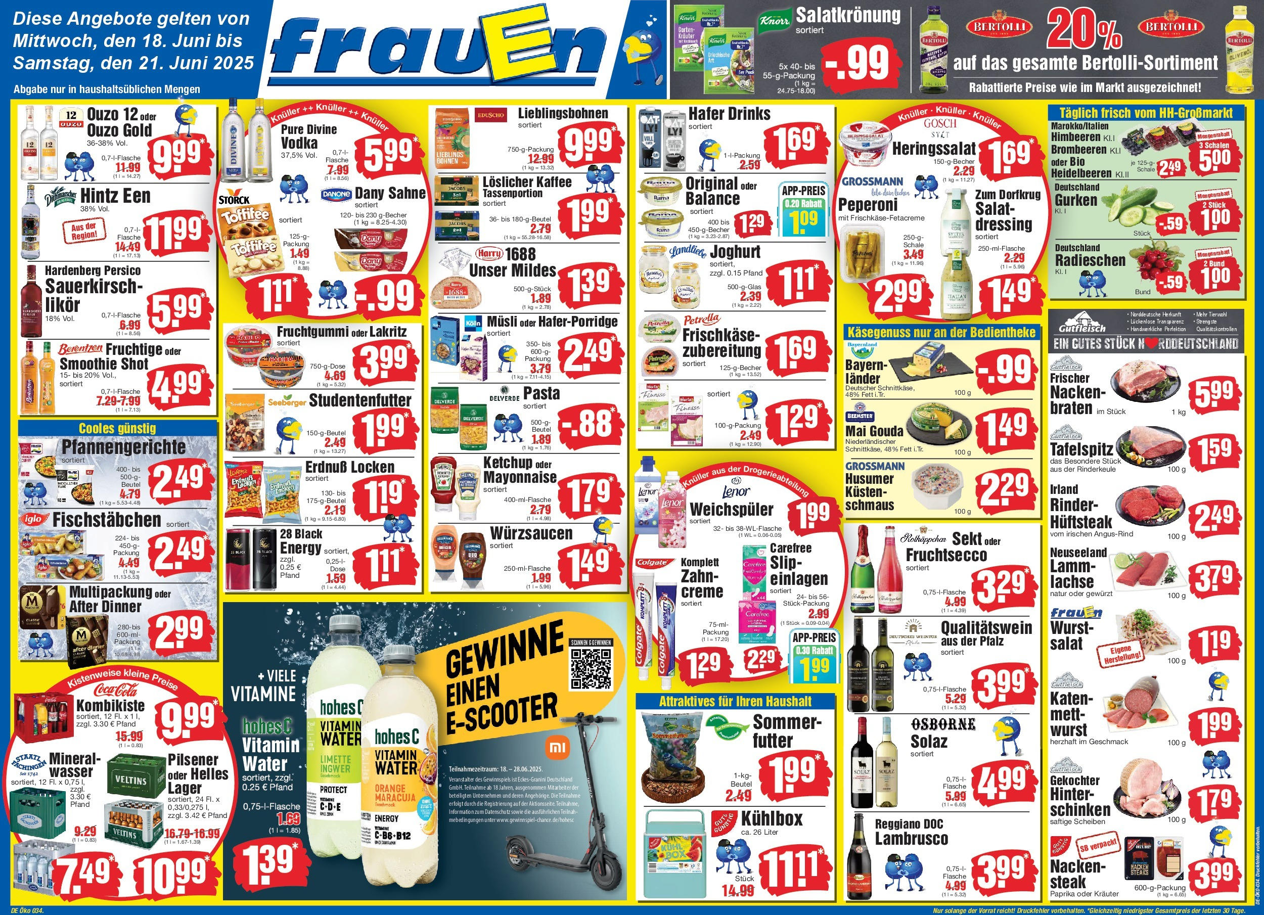 Edeka prospekt Heide	 (ab 18.06.2025) » Angebote Online | Seite: 1 | Produkte: Coca cola, Cola, Dressing, Gurken