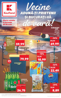 Catalog Kaufland - Oferta de vara – previzualizare al pliantului de la Kaufland valabil de la 20.06.2025