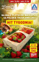 Aldi Truskawki ważne do 21.06 Aldi – do 21.06.2025