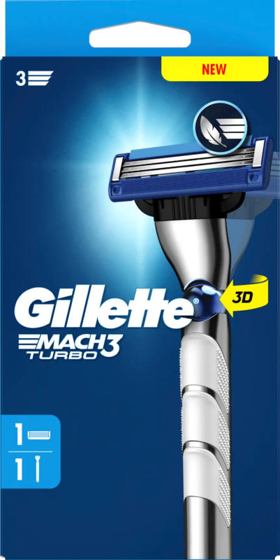 Gillette Rasierer, Mach3 Turbo 3D