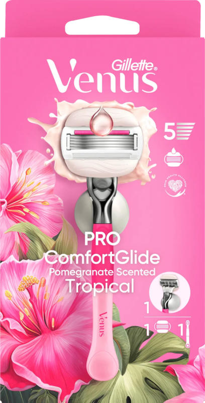 Gillette Venus Rasierer, Comfortglide Tropical