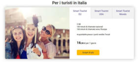 Per i turisti in italia