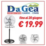 DA.GEA Superstore Fino al 20 giugno - al 20.06.2025