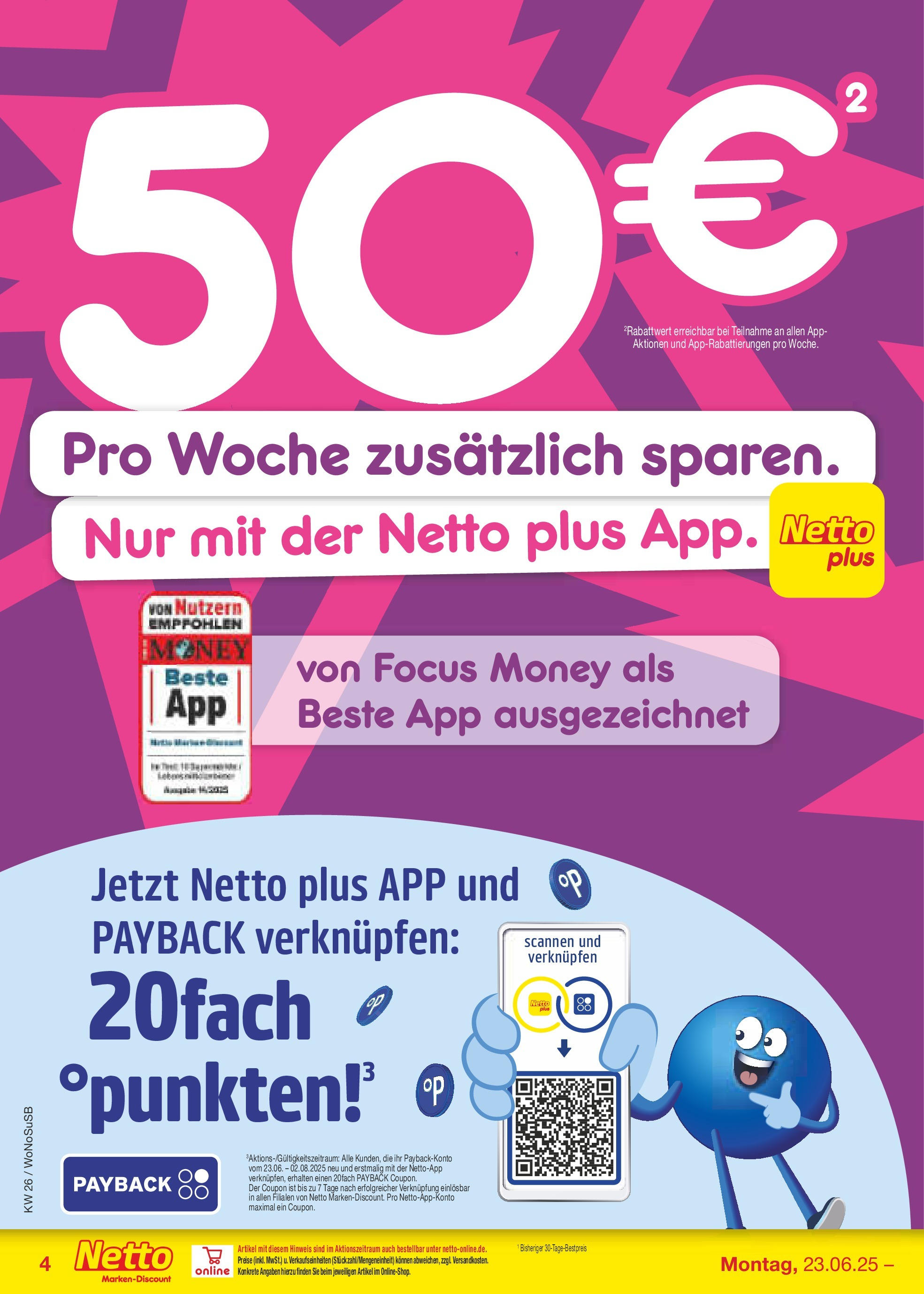 Netto Marken-Discount prospekt Lahnau (ab 22.06.2025) » Angebote | Seite: 4 Netto Marken-Discount prospekt Lahnau (ab 22.06.2025) » Angebote | Seite: 4