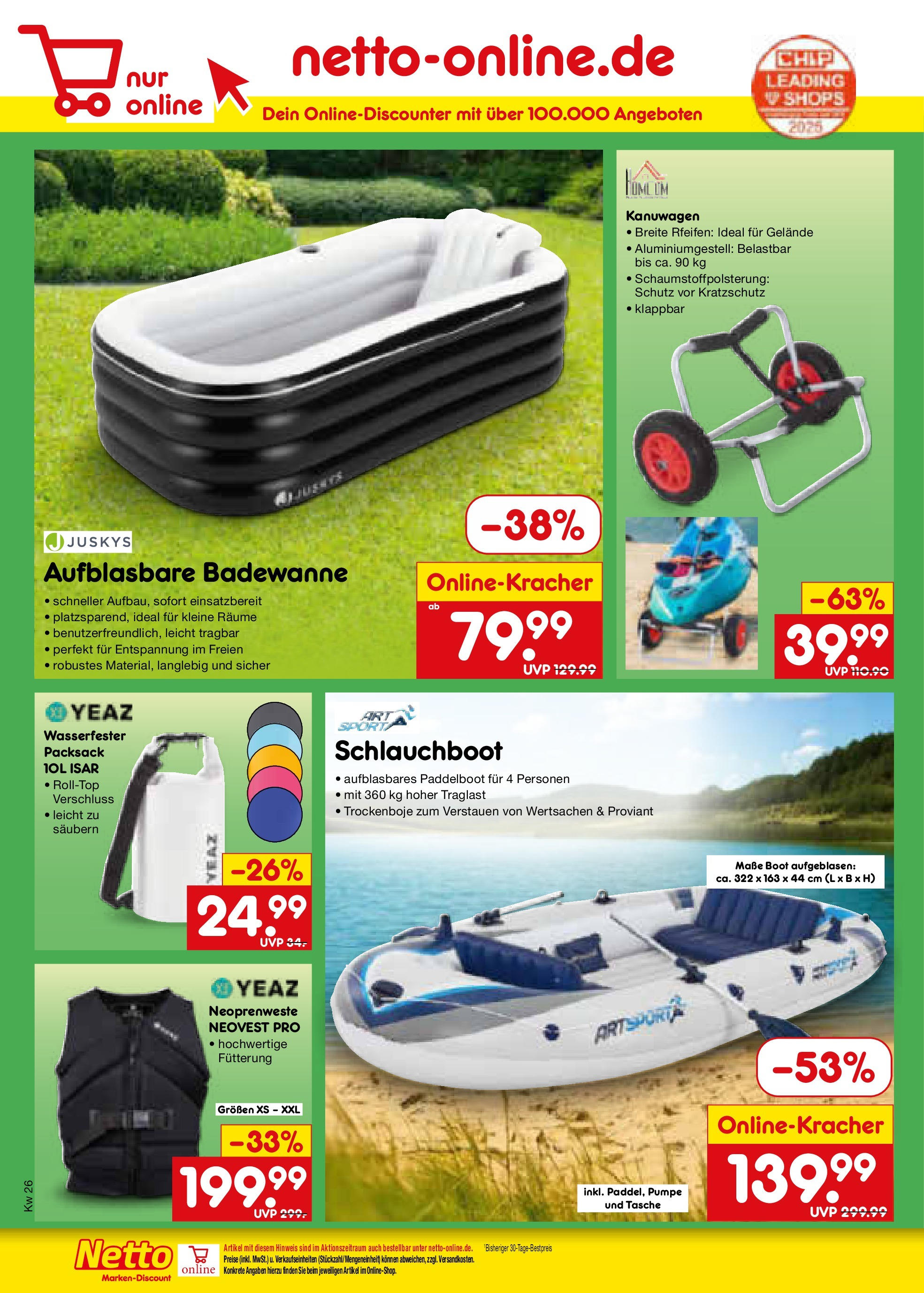 Netto Marken-Discount prospekt Berlin-Spandau (ab 22.06.2025) » Angebote | Seite: 48 | Produkte: Tasche Netto Marken-Discount prospekt Berlin-Spandau (ab 22.06.2025) » Angebote | Seite: 48 | Produkte: Tasche