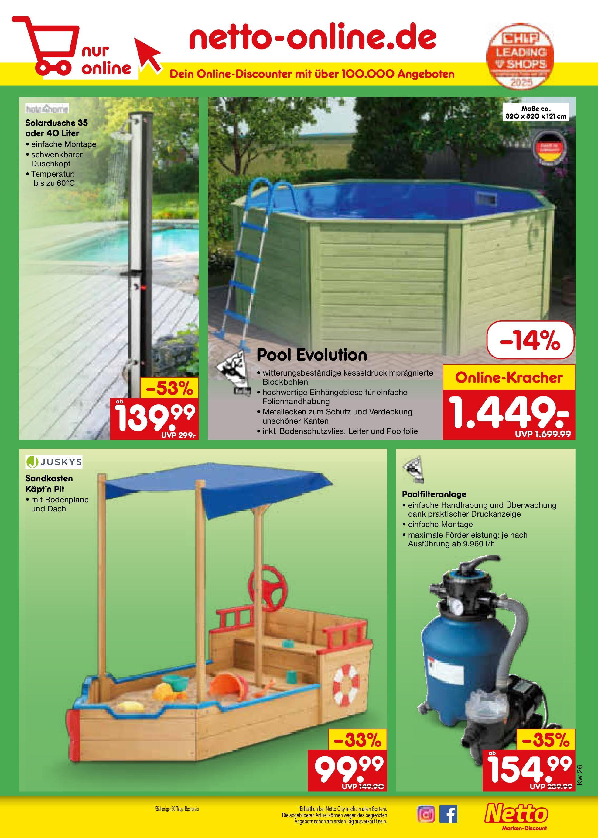 Netto Marken-Discount prospekt Berlin-Spandau (ab 22.06.2025) » Angebote | Seite: 49 | Produkte: Duschkopf Netto Marken-Discount prospekt Berlin-Spandau (ab 22.06.2025) » Angebote | Seite: 49 | Produkte: Duschkopf
