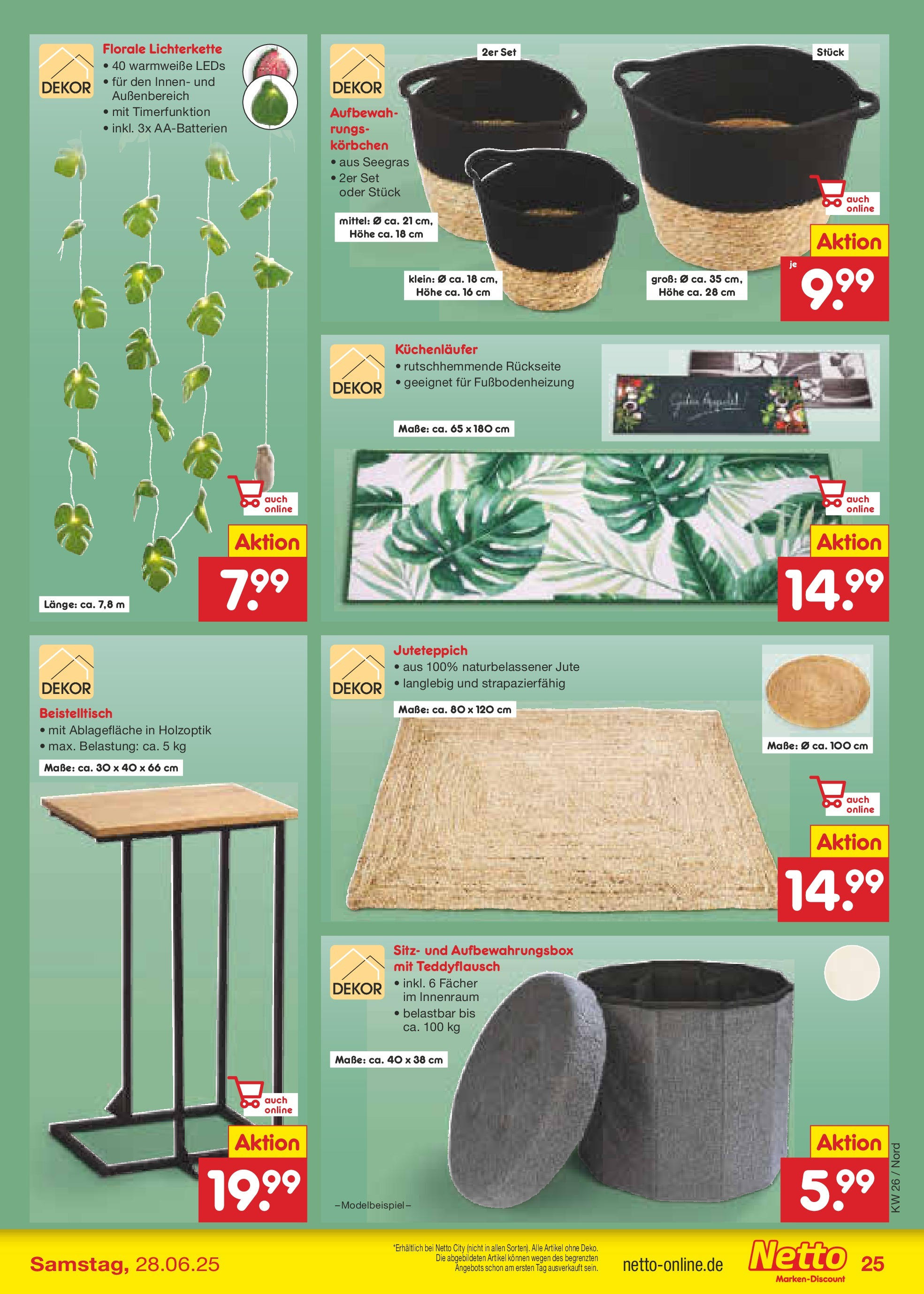 Netto Marken-Discount prospekt Stemwede-Dielingen (ab 22.06.2025) » Angebote | Seite: 33 | Produkte: Beistelltisch, String Netto Marken-Discount prospekt Stemwede-Dielingen (ab 22.06.2025) » Angebote | Seite: 33 | Produkte: Beistelltisch, String
