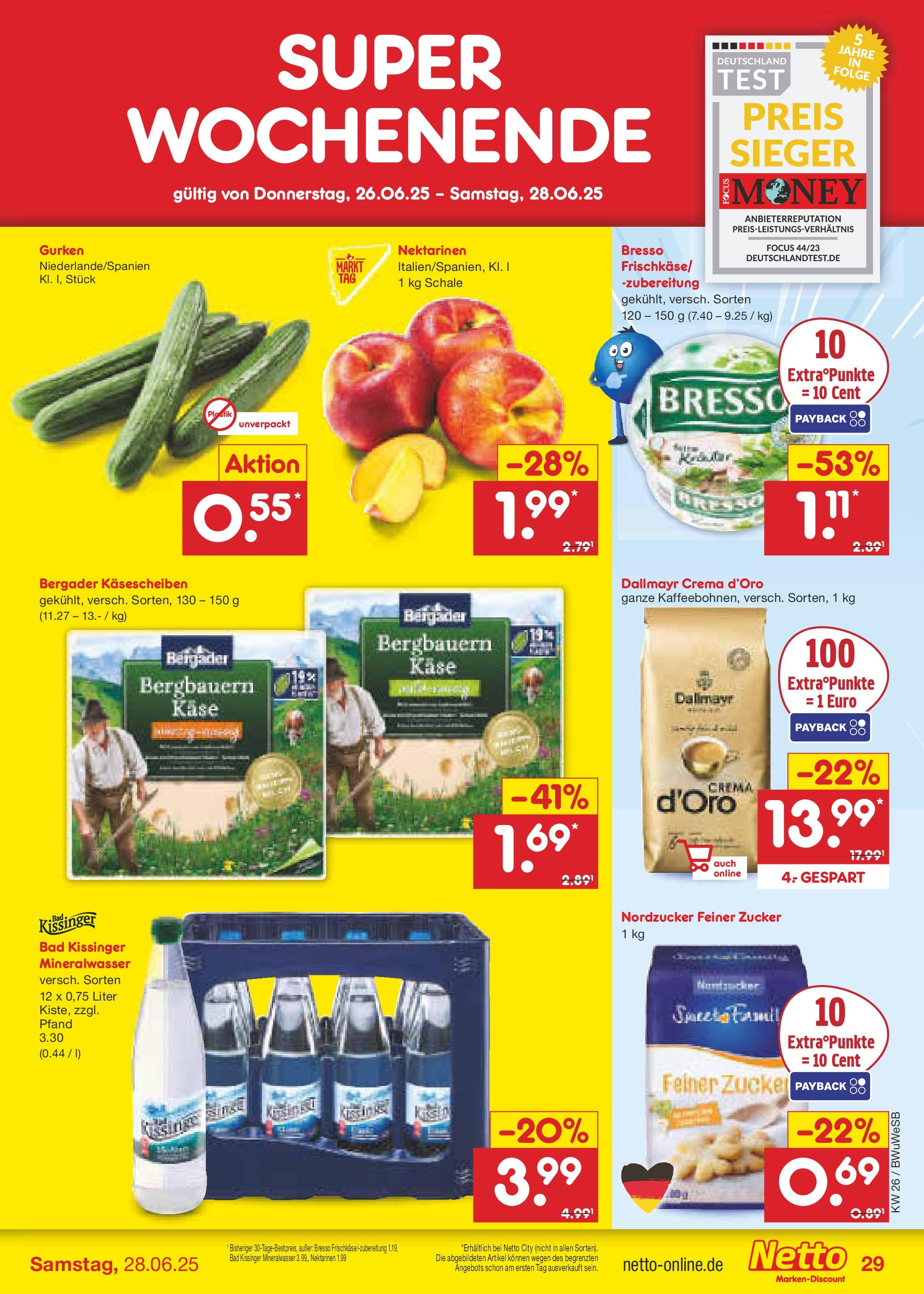 Netto Marken-Discount prospekt Stemwede-Dielingen (ab 22.06.2025) » Angebote | Seite: 43 | Produkte: Bad, Mineralwasser, Dallmayr, Zucker Netto Marken-Discount prospekt Stemwede-Dielingen (ab 22.06.2025) » Angebote | Seite: 43 | Produkte: Bad, Mineralwasser, Dallmayr, Zucker