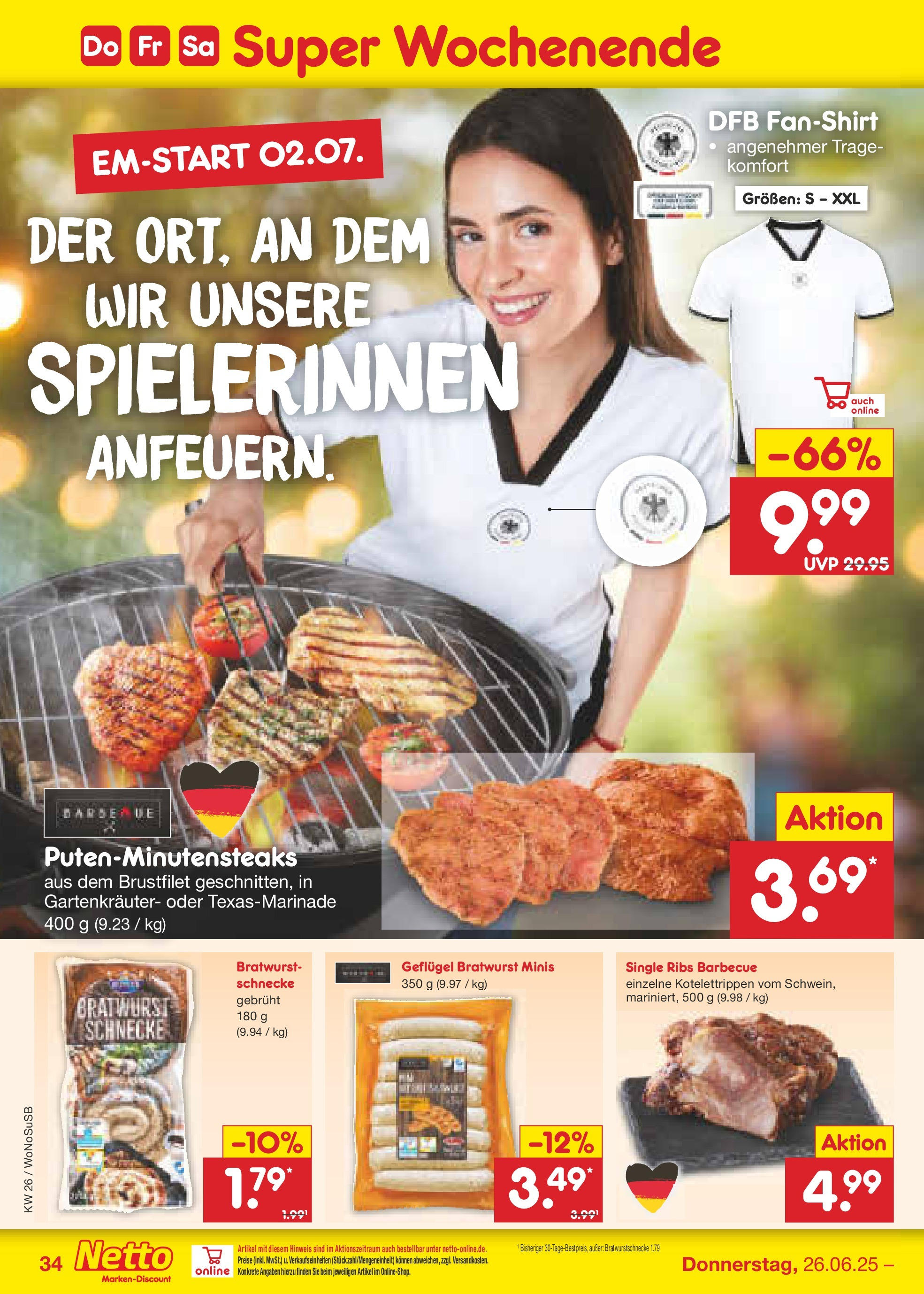 Netto Marken-Discount prospekt Lahnau (ab 22.06.2025) » Angebote | Seite: 50 | Produkte: Bratwurst Netto Marken-Discount prospekt Lahnau (ab 22.06.2025) » Angebote | Seite: 50 | Produkte: Bratwurst